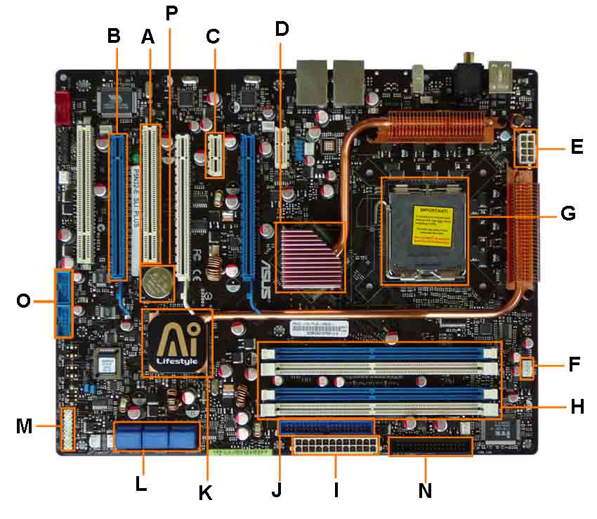 computer mother board / Parts of a Mother board and Their Function  urdu/hindi - YouTube | Computer hardware, Motherboard, Computer basics